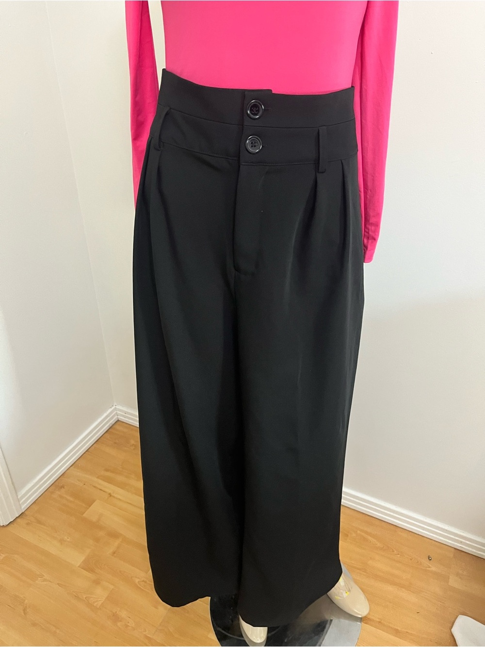 Cider Black trousers.